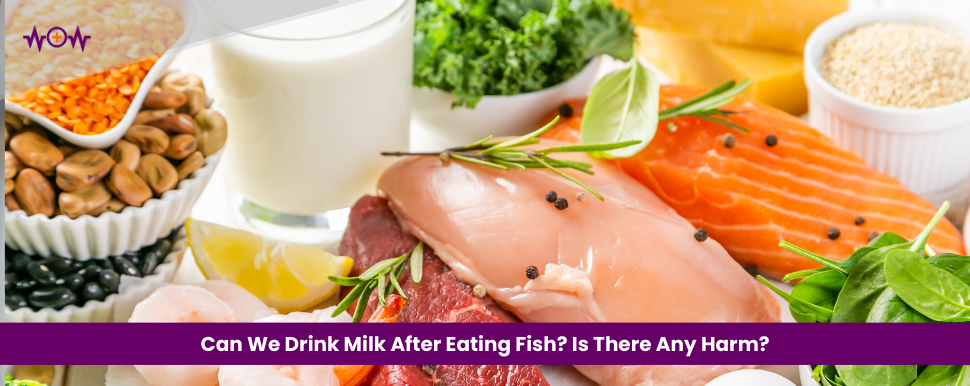 Can We Drink Milk After Eating Fish? Is There Any Harm?